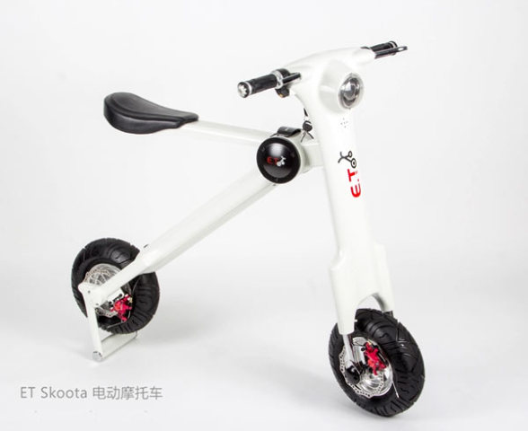 荷兰ET Skoota 迷你折叠电动车