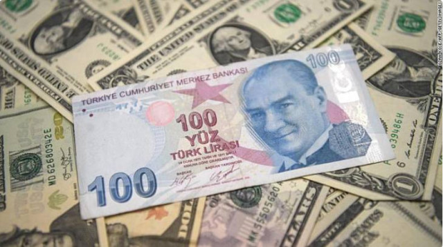 土耳其货币汇率暴跌13%,触及历史最低点