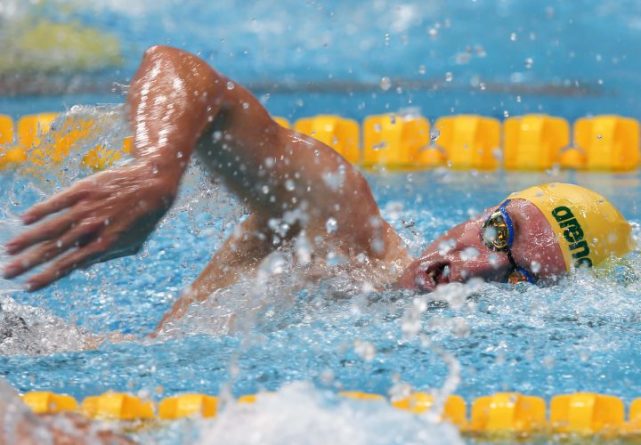 泛太赛400自澳新秀夺冠 成绩超孙杨世界排名第