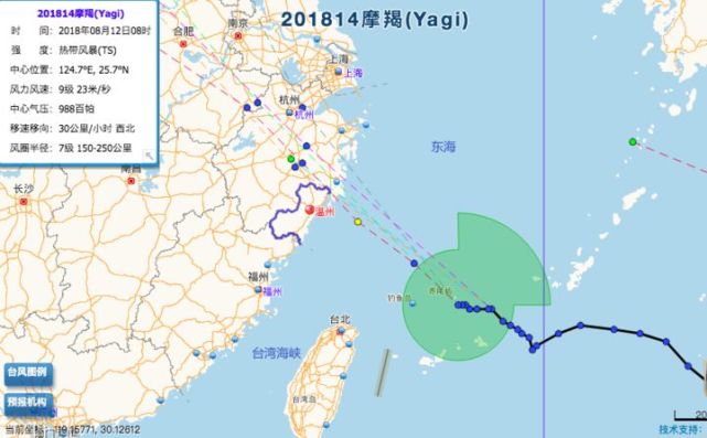 Ⅱ级防台响应启动!14号台风摩羯今夜登陆浙