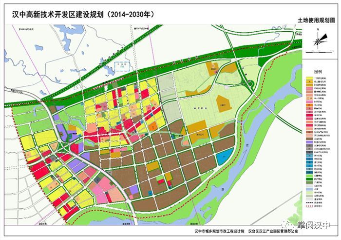 汉中高新区最新规划曝光,将建"一轴,两带,四区"!