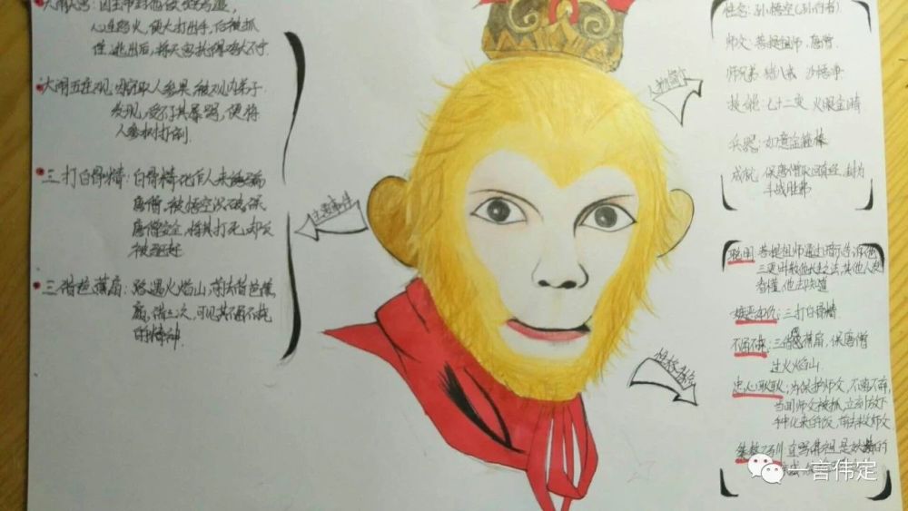 阜阳13岁女生绘图"走红"网络,读书笔记就是这么牛