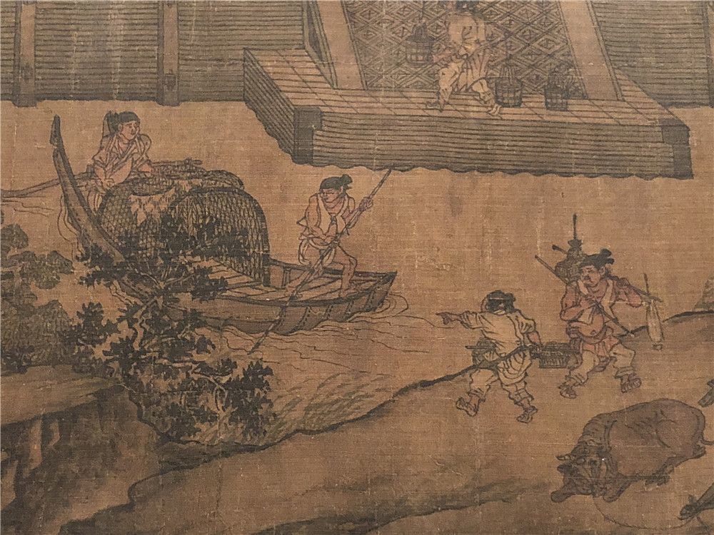 从早期界画《闸口盘车图》,看五代时期的粮食加工!