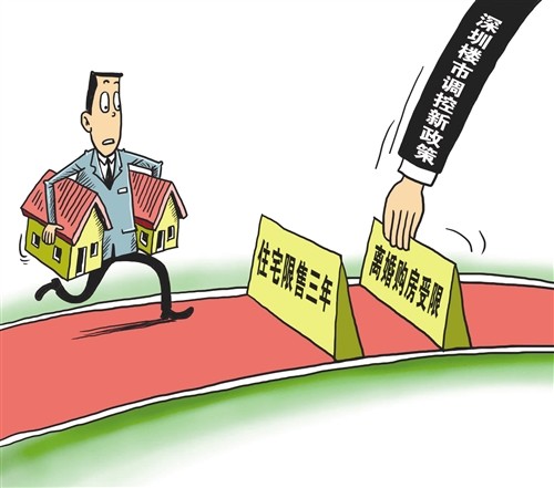 深圳市发布楼市调控新政策