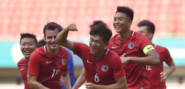 亚运男足:中国香港4-0中国台北取连胜 东道主输