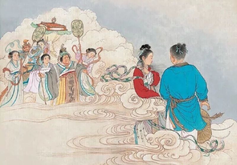 《牛郎织女》工笔彩色连环画,重温美丽的传说