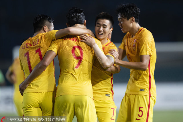 亚运-U23国足3-0叙利亚提前出线 韦世豪传射张