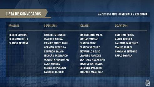 阿根廷队最新大名单：梅西阿圭罗缺席 伊卡尔迪回归