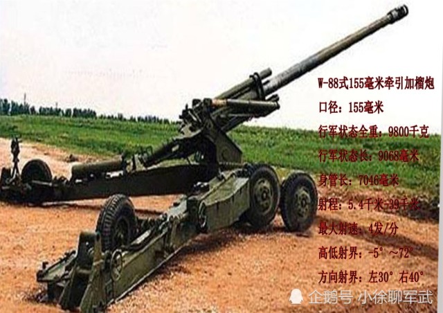 该火炮可直射可翻山,榴弹炮和加农炮的结合体!