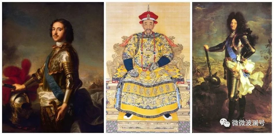 出现在同一时代的帝王:康熙,彼得大帝与路易十四