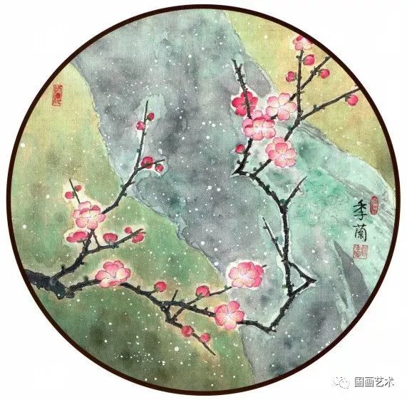 梁季兰悉心研习工笔花鸟国画,先后师从著名国画前辈赵纹先生,段履青