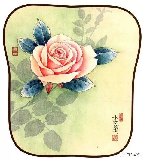 梁季兰悉心研习工笔花鸟国画,先后师从著名国画前辈赵纹先生,段履青