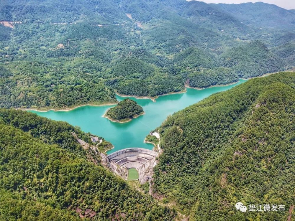 垫江双河水库,一个遗落在凡间的仙女湖!