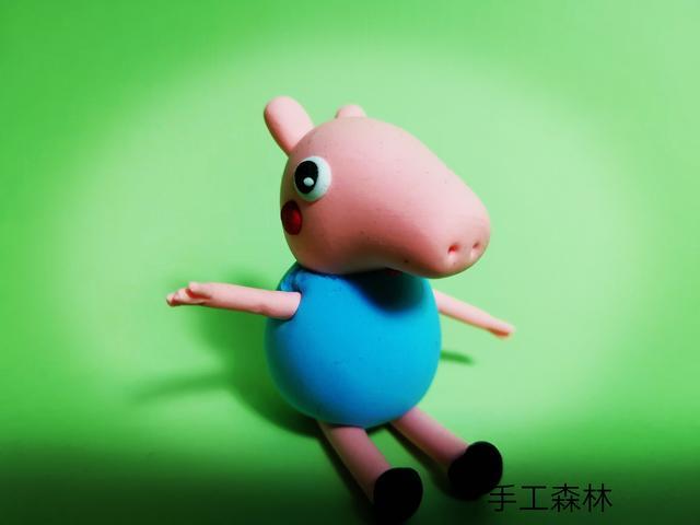 超轻粘土手工制作教程 小猪乔治