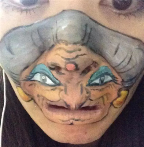 <em>妹纸玩卡通 唇艺</em>画 ,逗B又可爱!_订阅_腾讯网