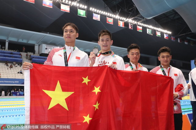 孙杨连拼两场接力中国仍遭日本压制 一项优势