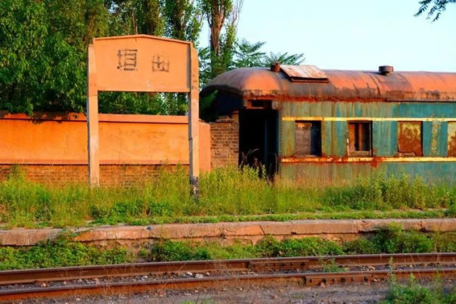 一个废弃的火车站,一片遗忘的角落,许多垣曲人都曾来过这!
