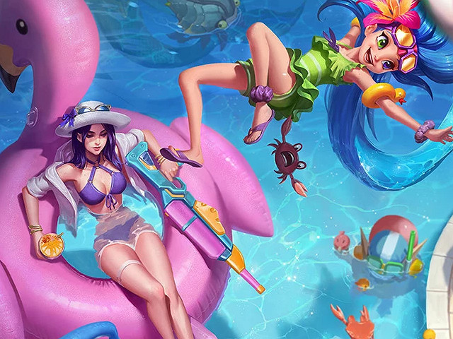 lol:皮肤最好女英雄,剑姬垫底阿卡丽第三,第1让人目不