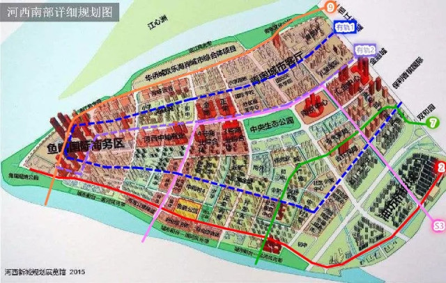 未来,南部新城将是南京地铁线路最密集的地区之一,极大的方便市民地铁