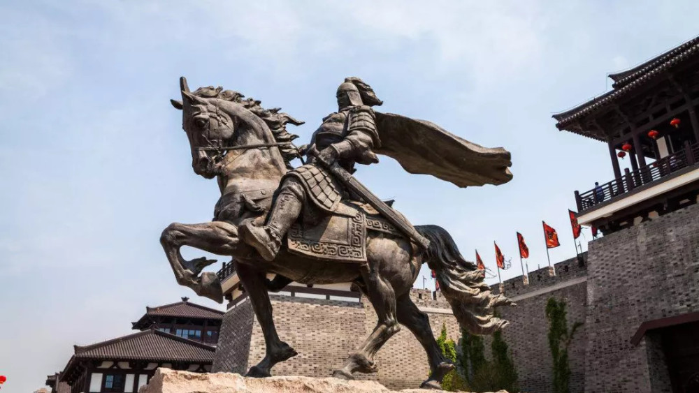 项羽雕像 图片来源于网络