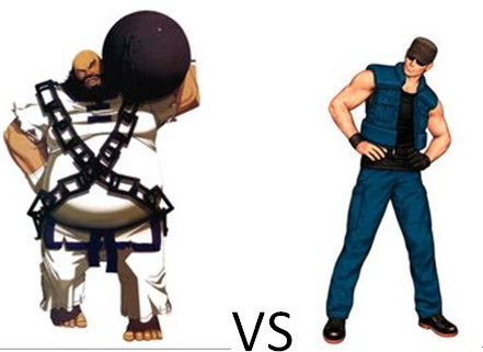 在拳皇97当中有哪些人物是绝对压制呢?