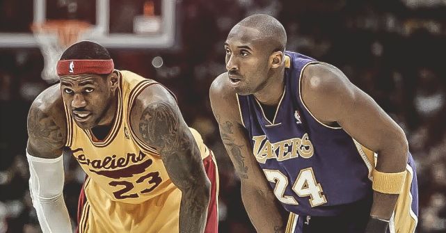 科比常规赛40+次数是詹皇两倍 季后赛则相反