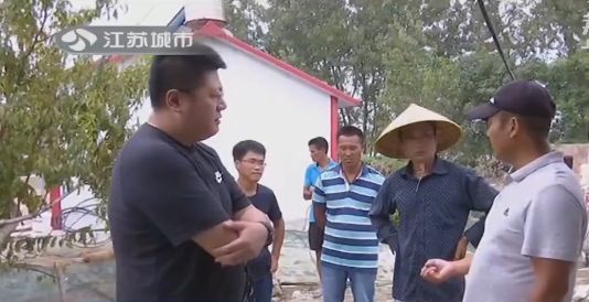 洪泽湖万亩鱼蟹死绝水面变黑 环保部门禁止饮用湖水