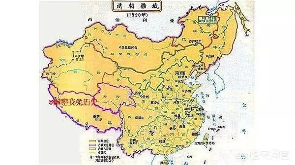 清朝领土靠实际占领明朝领土靠明吹的嘴