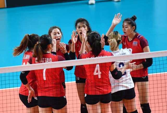 日韩泰女排均3-0横扫进4强 泰国主力受伤或无