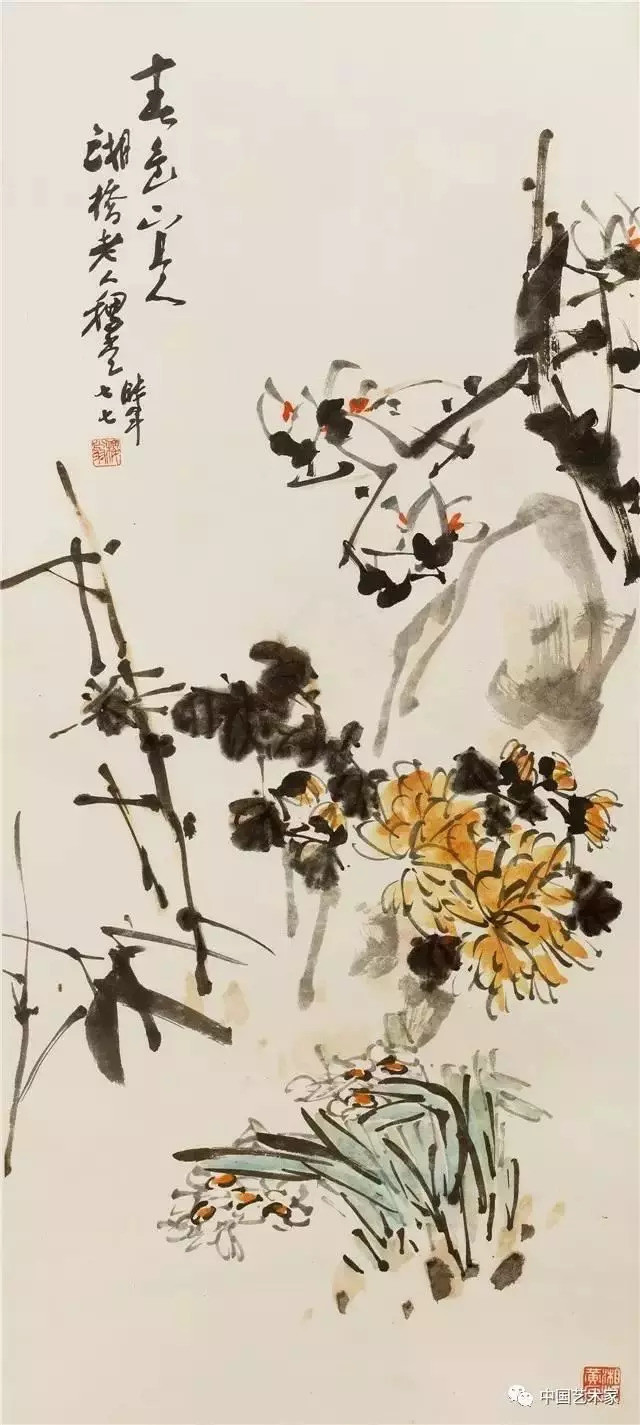 黄稷堂(1903一1985,著名国画家和美术教育家.