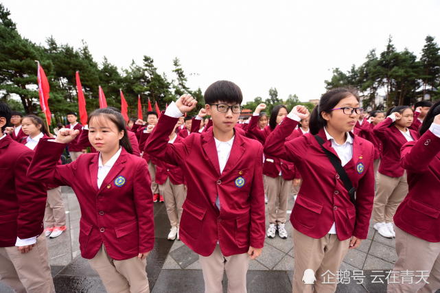 黑龙江牡丹江:朝鲜族中学开学第一课 "传承红色基因