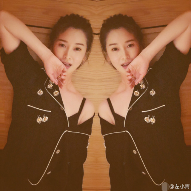 41岁左小青晒照似少女,她曾是陈道明的绯闻对