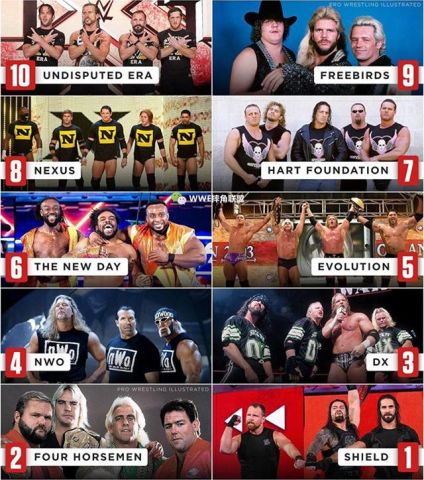 1 wwe十佳组合