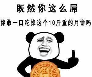 五仁月饼搞笑表情包16张