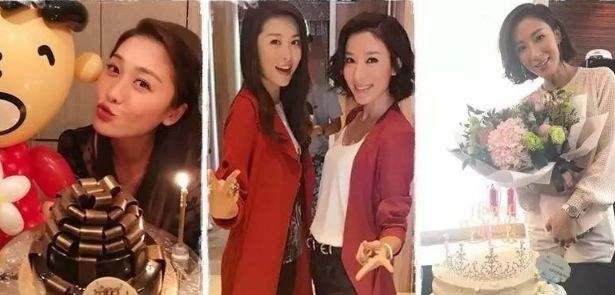 杨怡与周丽淇同庆39岁生日，二人同年同月同日生