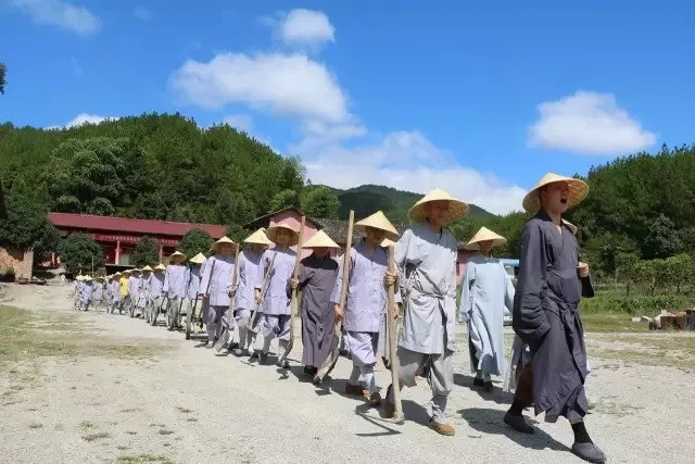 江西黄龙禅寺2018国庆短期出家暨八关斋戒体