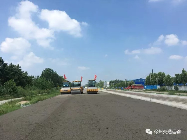 丰县从砀山上高速指日可待,237国道丰县南段改扩建路基工程已基本完成