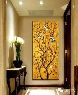 中式玄关挂什么画好?想装中式的可以看看!