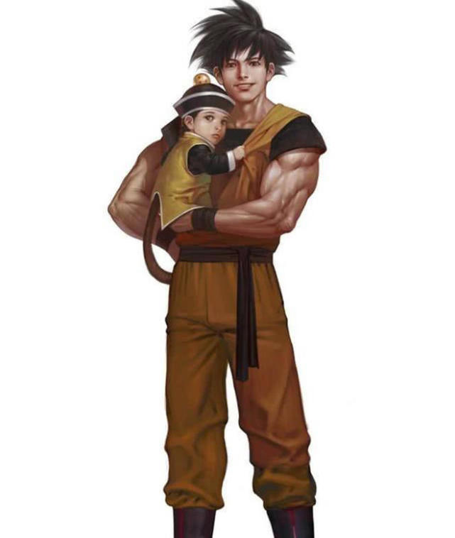 龙珠:"真人版"角色,悟空变成了肌肉男,布玛依旧性感