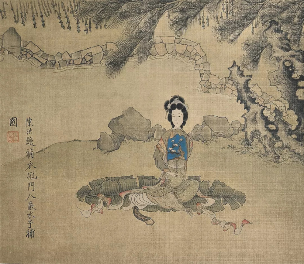 画中狂士,兼得于亦剑亦箫之美——明代画家陈洪绶