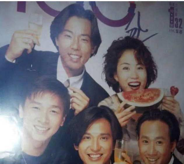 王菲与Beyond的一组珍贵合影旧照，她与黄家驹的关系这么好