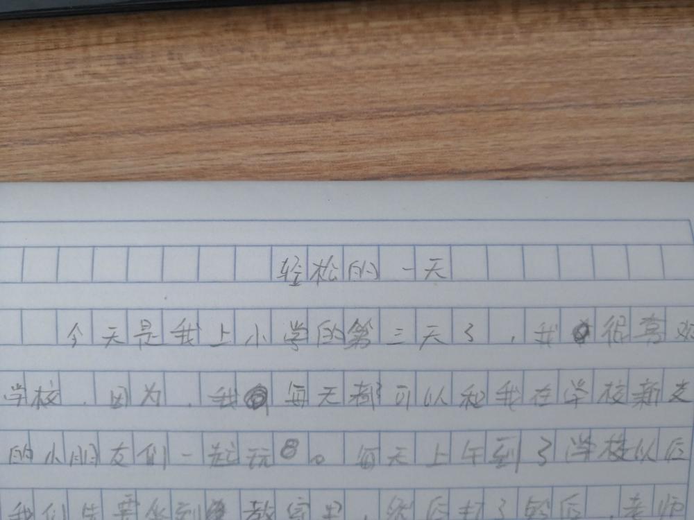 小学生日记《轻松的一天》,妈妈看后大怒,忙到学校讨