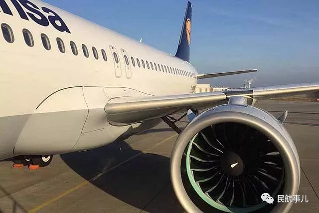 安装于a320neo飞机的普惠pw1100g发动机再度出事