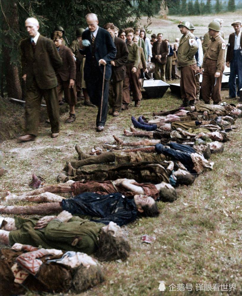 老照片揭示德国纳粹二战时期罪行 和日本731部队一样