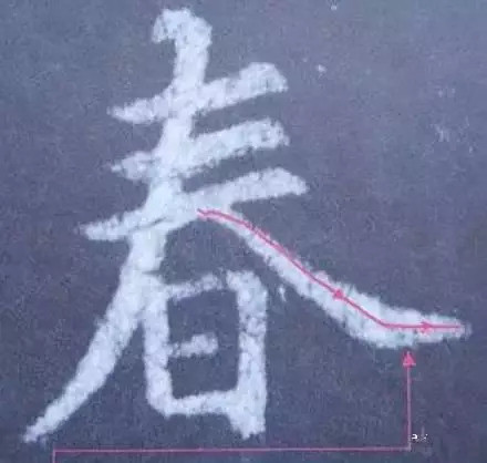 行书笔画写法例字,教程简单!