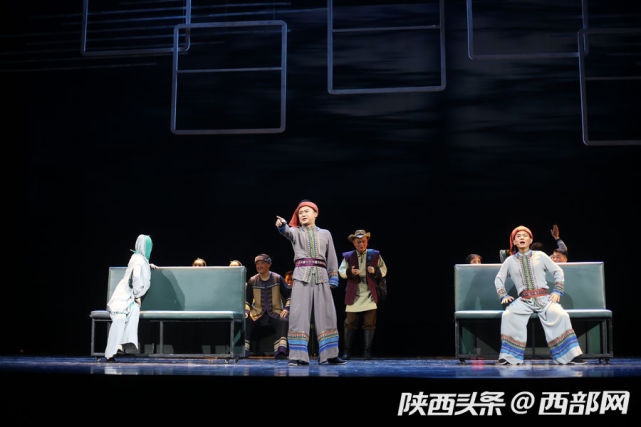 安徽泗州戏《绿皮火车》亮相西安 拉魂腔讲述
