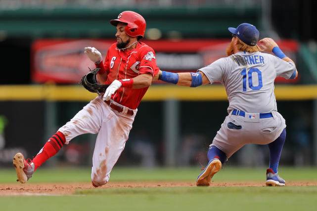 MLB-拒绝被男生红人战胜道奇8-1横扫对手的看衣服赛季把女生图片