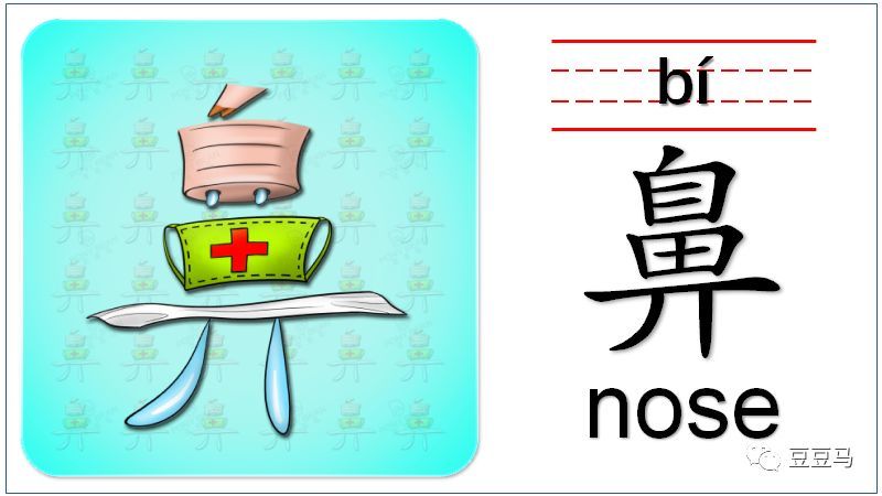 天食人以五气从鼻入——汉字"鼻"