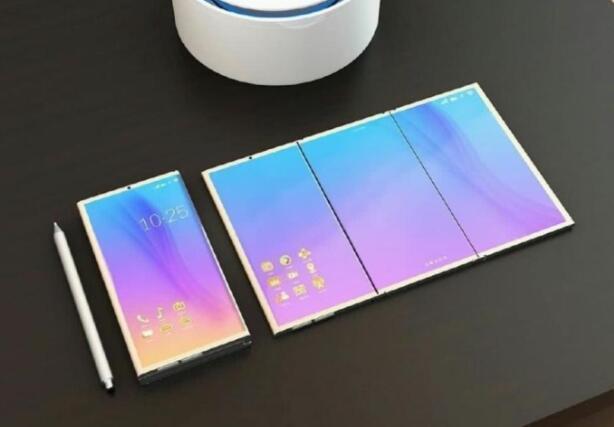 华为可折叠手机曝光:向三星宣战 外观太科幻