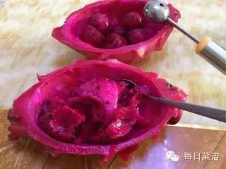 饭后甜点|夏日狂想曲--火龙果布丁